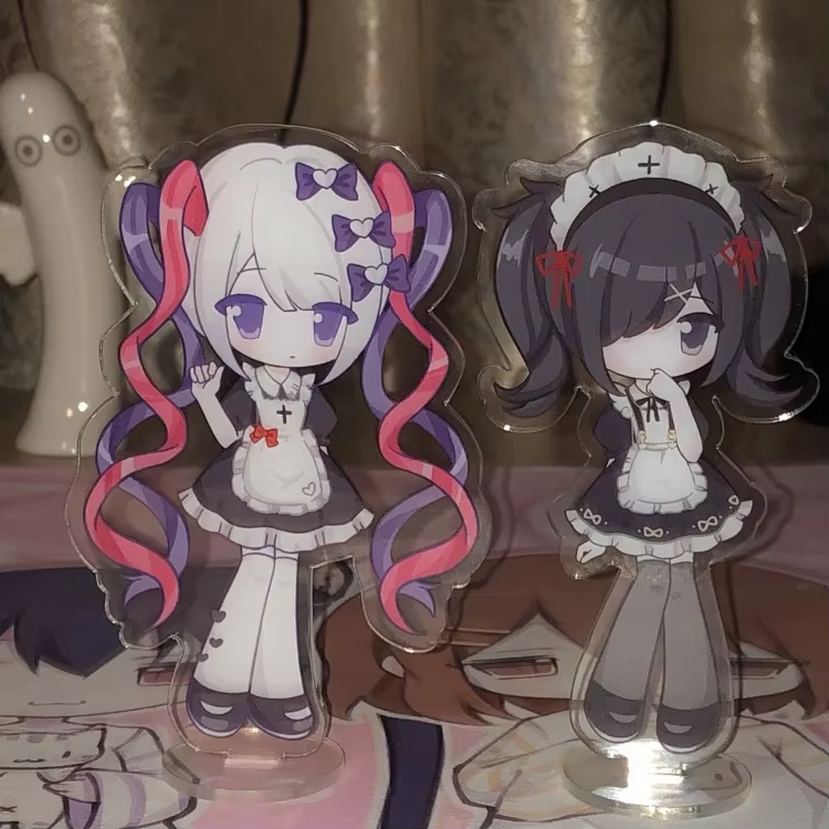 Anime Merchandise Collection - 2 sztuki figurki NEEDY GIRL OVERDOSE,