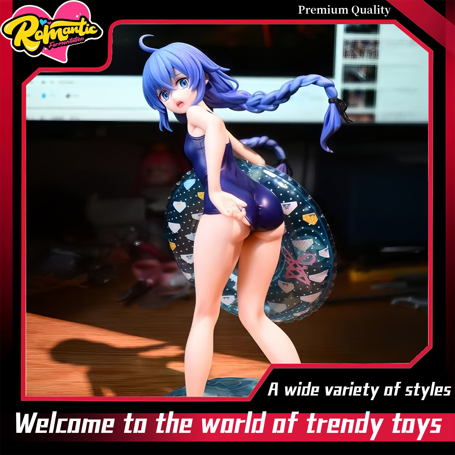 Popular Anime Merchandise - Dmuchany kółko do pływania - Figurka
